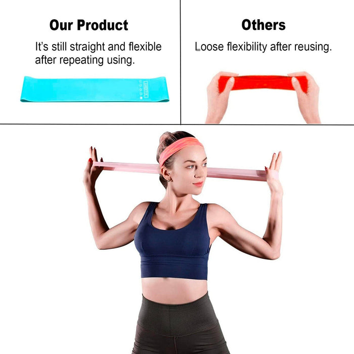 Resistance Bands - Set of 5 Varying Resistance